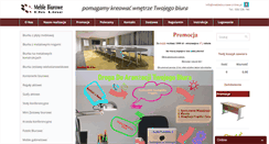 Desktop Screenshot of meblebiurowe-online.pl