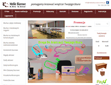 Tablet Screenshot of meblebiurowe-online.pl